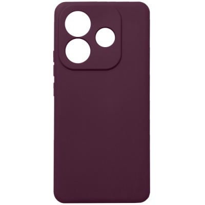 Купить силіконовий чохол soft silicone case для xiaomi redmi note 14 5g (china) (бордовий) онлайн