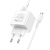 мережевий зарядний пристрій borofone bas11a 1usb/10.5w + (usb - microusb) (білий) 