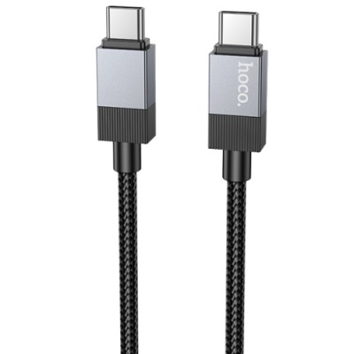 кабель hoco x110 type-c - type-c 60w/1m (чорний) 