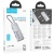 USB HUB Hoco HB50 Type-C 5-in-1 (HDTV+PD+USB3.0*3) (Сірий) usb hub hoco hb50 type-c 5-in-1 (hdtv+pd+usb3.0*3) (сірий)