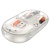 мишка бездротова hoco gm35 general dual-mode silent (battery version) (білий) 