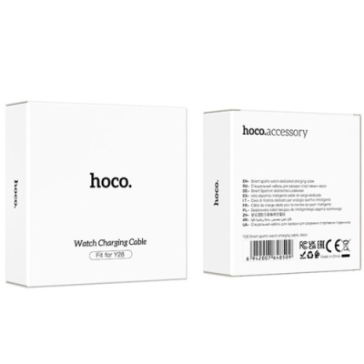 зарядний пристрій для смарт-годинника hoco y28 (чорний) 