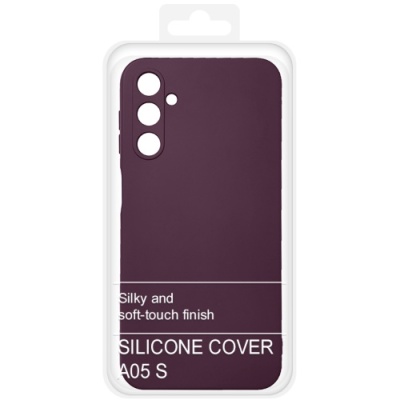 Купить силіконовий чохол soft silicone case для samsung a057 galaxy a05s (бордовий) онлайн