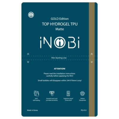 гідро-гель плівка inobi gold edition (korean) hd matte pg-012 (матова) (25 штук) (180*120mm)