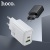 мережевий зарядний пристрій hoco n63 1usb/18w/qc3.0 + 1type-c/30w/pd (чорний) 