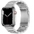 ремінець hoco wa10 для apple watch 1-11/ultra (42/44/45/49mm) (silver) 
