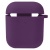 Купить чохол silicone case with fibra для навушників airpods 1/2 (purple) онлайн