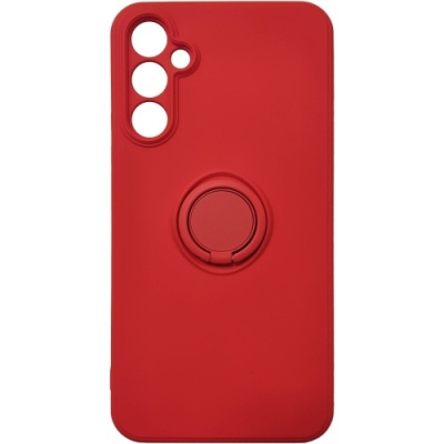 Купить силіконовий чохол soft silicone casevsmagnet ring для samsung a346 galaxy a34 5g - red онлайн