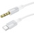 кабель aux borofone bl19 3.5mm(male) - type-c(male) 1m (білий) 