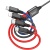 кабель hoco x76 4in1 usb - (lightning+microusb+type-c+type-c) 2.0a/1m (чорний) 