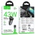 Автомобільний Зарядний Пристрій Hoco NZ16A PD25W+QC3.0 (1USB/1Type-C) + (Type-C - Type-C) (сірий) Автомобільний Зарядний Пристрій Hoco NZ16A PD25W+QC3.0 (1USB/1Type-C) + (Type-C - Type-C) (сірий)