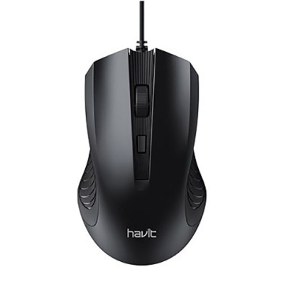 мишка дротова havit hv-ms752 black 