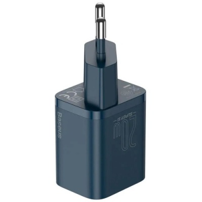 мережевий зарядний пристрій baseus super si (ccsup-b03) 1type-c/20w/pd (синій) 