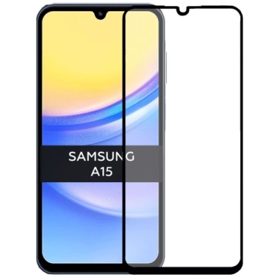 захисне скло ipaky для samsung a155 galaxy a15 4g/samsung a156 galaxy a15 5g (чорний) 