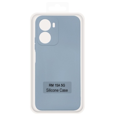 Купить чохол soft silicone case full для xiaomi redmi 15a 5g (світло-синій) онлайн