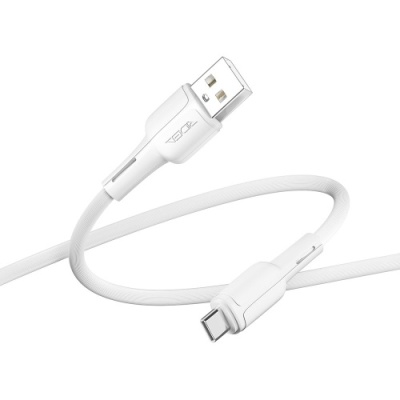 кабель ridea rc-m121 prima usb - type-c 3a/1m (білий) 
