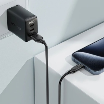 кабель acefast c16-02 usb - lightning (1.2м) (чорний) 