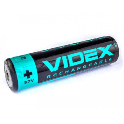 акумулятор videx li-ion 18650 3000mah 3.7v (1шт) 
