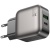 Мережевий Зарядний Пристрій Borofone BAS55A GaN 1USB/20W/QC3.0 + 1Type-C/30W/PD (Чорний) мережевий зарядний пристрій borofone bas55a gan 1usb/20w/qc3.0 + 1type-c/30w/pd (чорний)