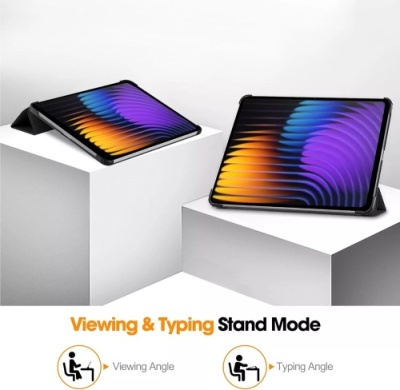 Купить чохол-книжка для планшета zarmans xiaomi pad 7/ pad 7 pro/ pad 8/ pad 8 pro (чорний) онлайн