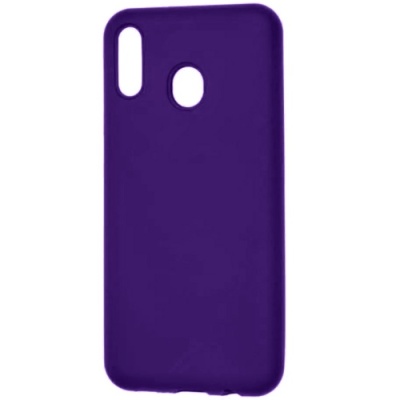 Купить силіконовий чохол nano silicone для samsung m205 galaxy m20 - purple онлайн