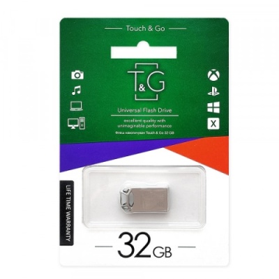usb флеш-накопичувач tg 32gb metal 110 (сталевий) 