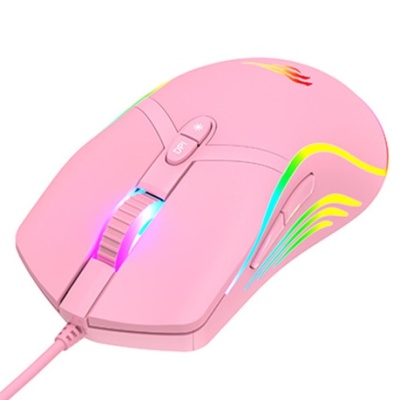 мишка дротова havit hv-ms1026 pink 