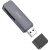 картрідер hoco hb45 spirit 2-in-1 usb3.0 (сірий) 