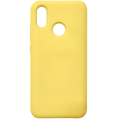 Купить силіконовий чохол nano silicone для xiaomi mi 8 - yellow онлайн