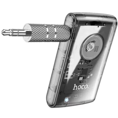 Bluetooth аудіо ресівер Hoco E66 (Чорний)