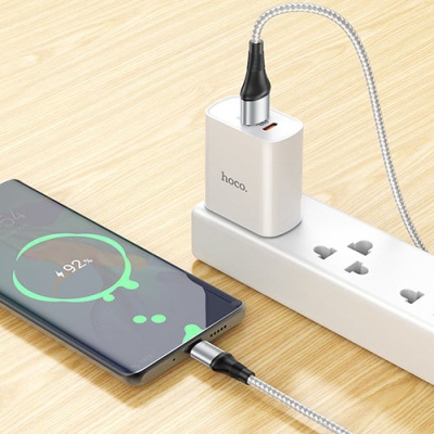 кабель hoco x50 excellent usb - type-c 3.0a/1m (сірий) 