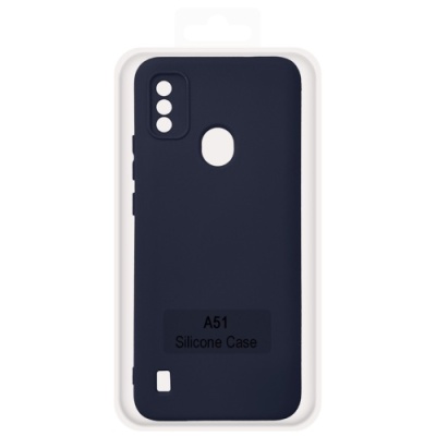 Купить чохол soft silicone case full для zte a51 (dark blue) онлайн