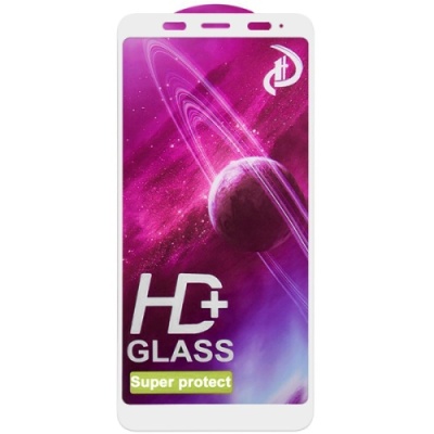 захисне скло glass full glue space для xiaomi redmi note 5/note 5 pro (білий) 