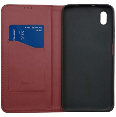 Купить чохол-книжка leather fold для zte blade l8 (темно-червоний) онлайн
