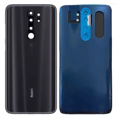 задня кришка для xiaomi redmi note 8 pro чорна зі склом камери