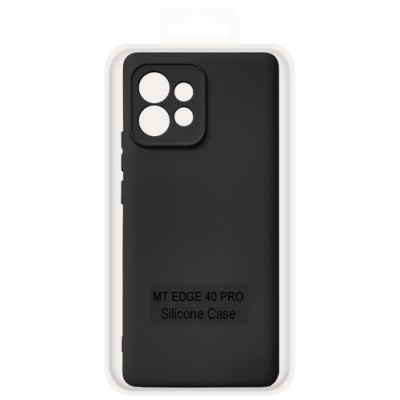 Купить чохол soft silicone case full для motorola edge 40 pro (black) онлайн
