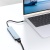 usb hub адаптер xo-hub008 type-c to usb+hdmi+sd+microsd pd 100w 7 in 1 (чорний) 