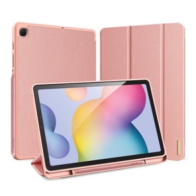 Купить чохол dux ducis domo для samsung tab s6 lite 2020/2022/2024 with s pen holder & auto sleep wake (pink) онлайн