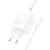 Мережевий Зарядний Пристрій Borofone BA75A Powerfull 1USB/18W/QC3.0 + 1Type-C/30W/PD + (Type-C - Lightning) (Бiлий) мережевий зарядний пристрій borofone ba75a powerfull 1usb/18w/qc3.0 + 1type-c/30w/pd + (type-c - lightning) (бiлий)