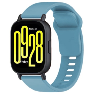 ремінець для xiaomi redmi watch 5 active / 5 lite (блакитно-сірий) 