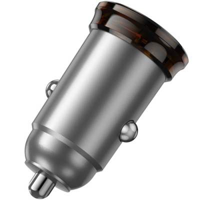 Автомобільний Зарядний Пристрій Hoco NZ16 PD30W (1Type-C) (сірий)