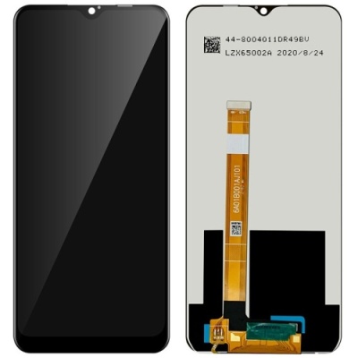 дисплей для oppo a31, a5 2020, a9 2020, realme 5, realme 5s, realme 5i, realme 6i, realme c3, p/n: bv065wbm-l00, з тачскріном, high copy, black