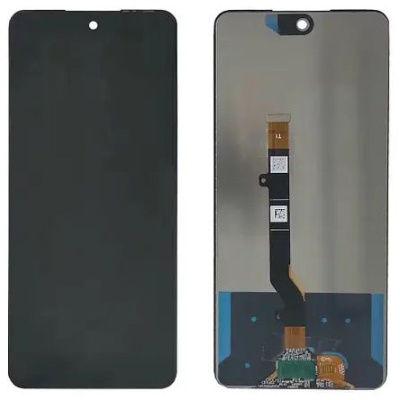 дисплей для tecno camon 17 pro, camon 17p, camon 18, camon 18p, infinix hot 11s nfc, з сенсором чорний