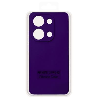 Купить чохол soft silicone case full для xiaomi redmi note 13 pro 4g/note 14s/poco m6 pro 4g (purple) онлайн