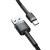 кабель baseus cafule usb - type-c 3.0a/1m (catklf-bg1) (black-grey) 