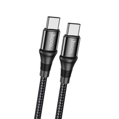 кабель hoco x50 excellent (pd) type-c - type-c 100w/5.0a/1m (чорний) 