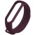 ремінець для xiaomi mi band 5/6/7 wine red 