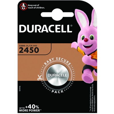 батарейка duracell 2450 (1шт) 