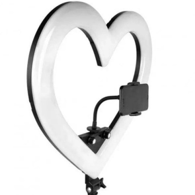 кільцева лампа rgb mj26 26cm (heart jm26-10) 