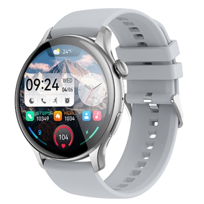 смарт-годинник hoco y10 pro amoled (срібний) 